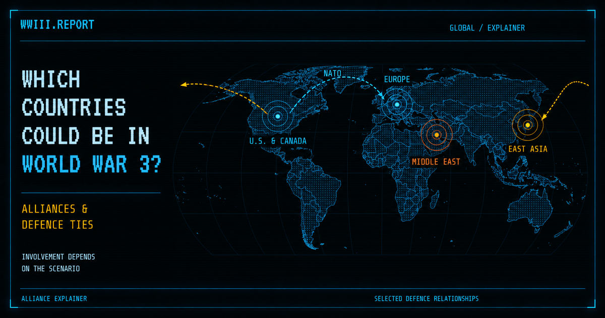 Which countries could be involved in World War 3?